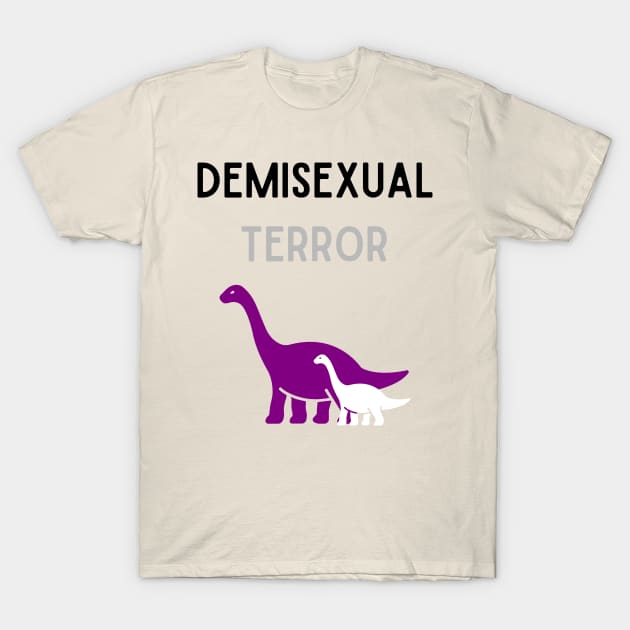 Demisexual Terror 3 T-Shirt by Ali Hylton